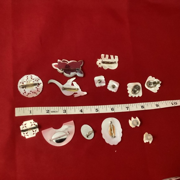 Motherpearl jewelry lot - Picture 9 of 10